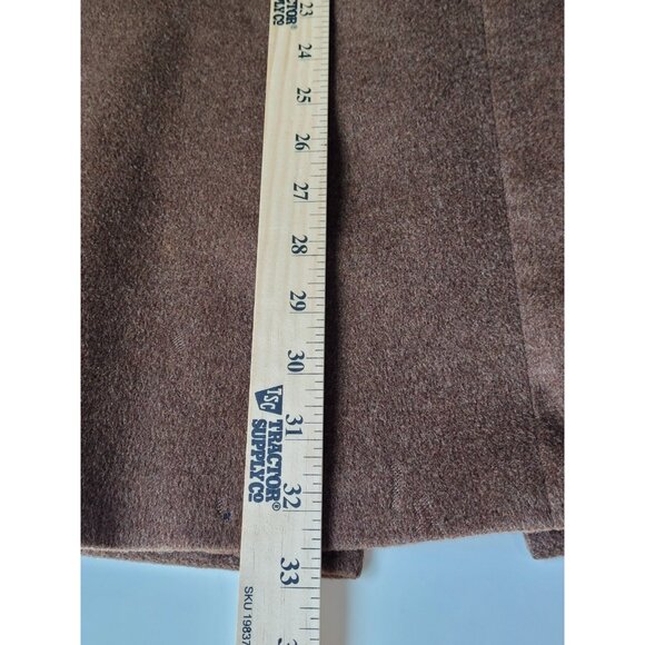 Vintage Arnold Brant Men's Brown Cashmere Mink Blazer Jacket Tag 46L 2 Button - Picture 14 of 16